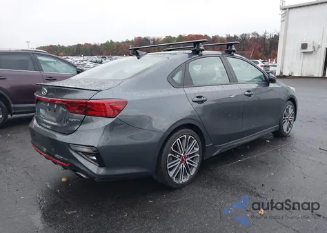 2021 Kia Forte Gt Manual from USA, damaged, VIN 3KPF44AC2ME295033